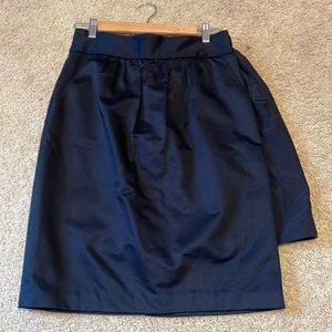Two black skirts, high waisted fit